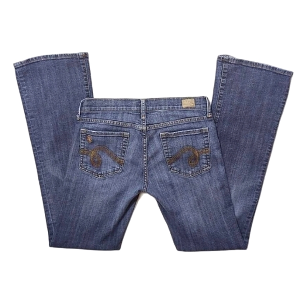 Vintage Y2K See Thru Soul I Am Frankie Low Rise Bootcut Jeans 29